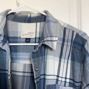 UNIVERSAL THREAD Blue Plaid Button Down Shirt